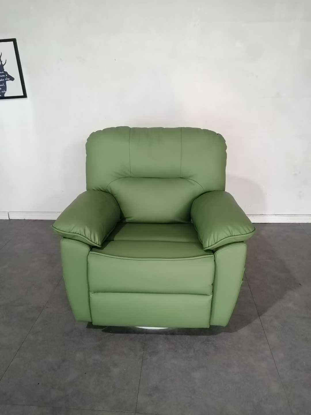 Home Cinema Chairs - Fotel kinowy z syntetyczną skórą, metalową